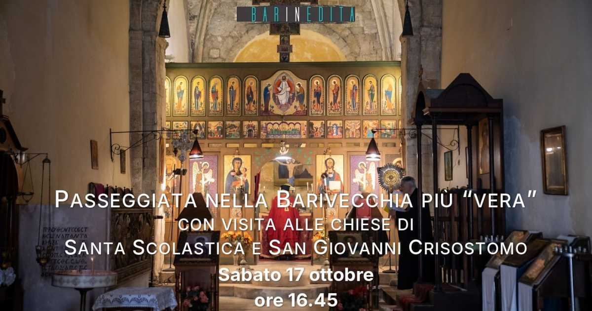 Passeggiata nella Bari Vecchia ''pi� vera'' e visita alle chiese di Santa Scolastica e San Giovanni Crisostomo